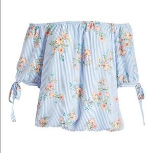 Haute Project off the shoulder plus size top